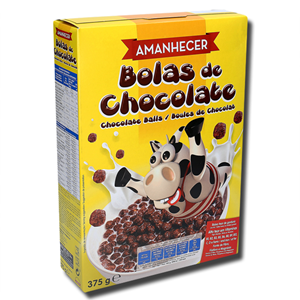 amanhecer bolas de chocolate 375gr