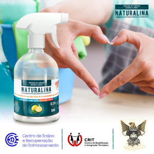 Naturalina Vinegar Cleaning 12.5% Limao 500ml