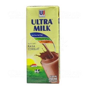 ultra milk coklat 250ml