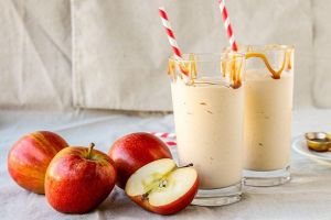 apple milk juice 