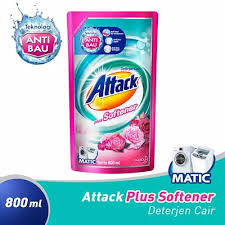 attack  plus softener  liquid 800ml 