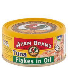 Ayam Brand Tuna Flakes In Oil 150g