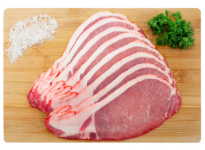 Pork Back Bacon Sliced 300g
