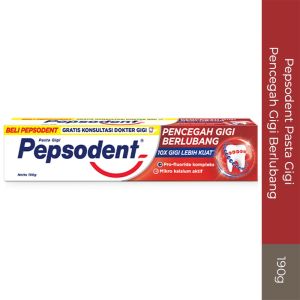 PEPSODENT PENCEGAH GIGI BERLUBANG 190G