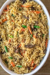 frie rice beef basmati