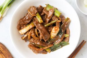 Ginger & Spring onion beef