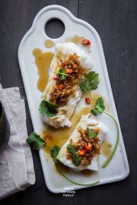 Steamed Fish W Cai Poh