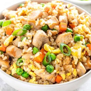 Chicken Fried Rice (Uma Lafatik)