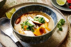 Tom Yum Chicken - spicy thai chicken soup(Dili club)