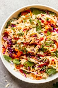 Spicy Rice Noodle Salad