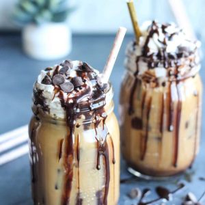 Ice Mocha Chocolate with Ice Cream