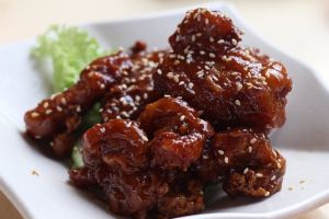 cofee braised pork ribs 咖啡汁腩排