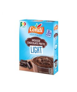 condi mousse chocolate preto light 64gr