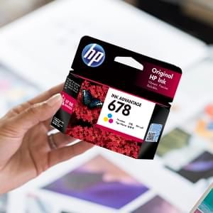 Original Hp Ink 678 Tri-colour (Advantage Cartridge)