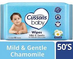 Cussons Baby wipes Mild & Gentle