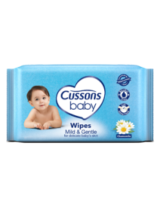 Cussons Baby wipes Mild and gentle 50s blue