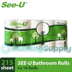 see u green value bathroom 10rolls
