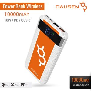 DAUSEN WIRELESS POWERBANK 10000Mah # TR-EB1057-10W #60109582#