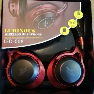Luminous wireless headphone # LED-008