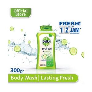 dettol body wash  profesh 12jam lasting fresh 300ml 