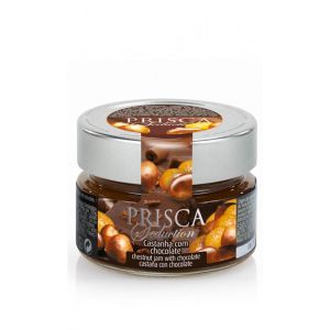 Doce castanha com chocolate 125g prisca