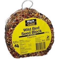 Black & Gold Wild Bird Black 800g