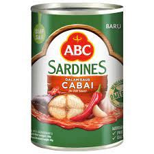 ABC Sardine 155g Cabai