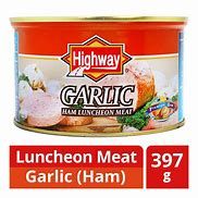 Highway Garlic Ham Luncheon Meat 397g