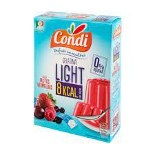 Gelatina Sabor frutos Vermelhos Light 2x15g 30g