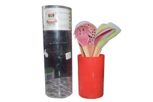 Colorful  spoons for the kitchenware 