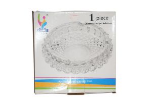 Crystal natural-type ashtray  big size