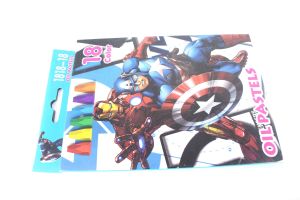 Oil Pastels 18 Colors