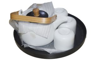 minilist ceramic tea set ( 4 tea cups )