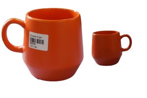 Ceramic Cup (Orange)