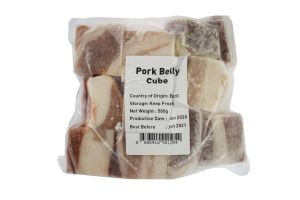 Pork Belly Cube 500g