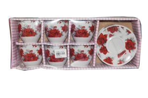 Coffee Cup and Saucer Set 