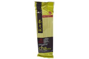 Japanese organic  Cha soba noodles Hakubaku 