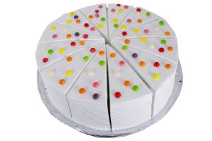 Rainbow cake 10 inches 