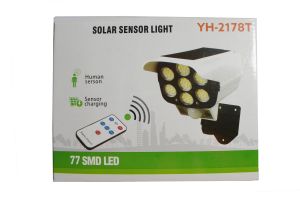 Solar sensor light YH-2178T "77SMD led"