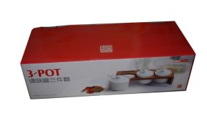 3 - pot seasoning set