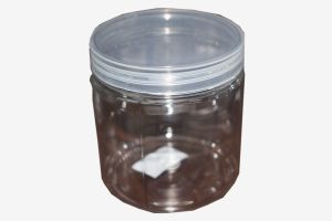 Botol Plastik Tertutup #1101 9X8 2cm 20315