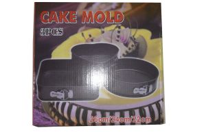 Cake Mold 3 Pcs 