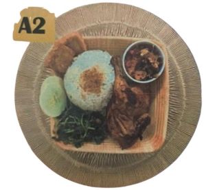 Ayam bakar setengah utuh/whole half BBQ chiken