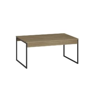 CARRARO COFFE TABLE BLACK  MATTE 900X415X600X MM #  1480/19570 