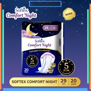 SOFTEX COMFORT NIGHT WING (20*29CM)