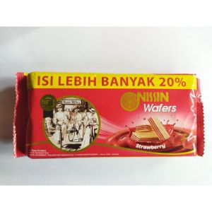 Nissin wafer 110g strawberry