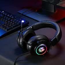 DRAGON FINGERTIME RGB Light Bluetooth 5.0 Wireless Headphone HiFi Stereo