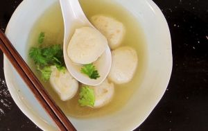 B9 Fish Ball Tofu Soup