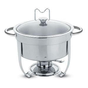 Tramontina farroupilha Double boiler Round chafing Dish 7L # 61042/000