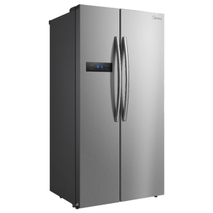 Midea 515L side by side refrigerator with/led display